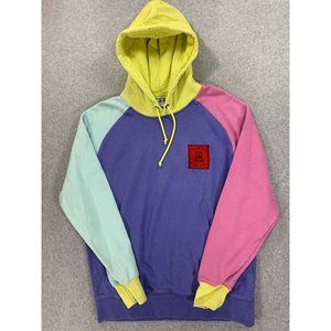 Teddy Fresh Cotton Color Block Hoodie Sweatshirt (Men's XL)